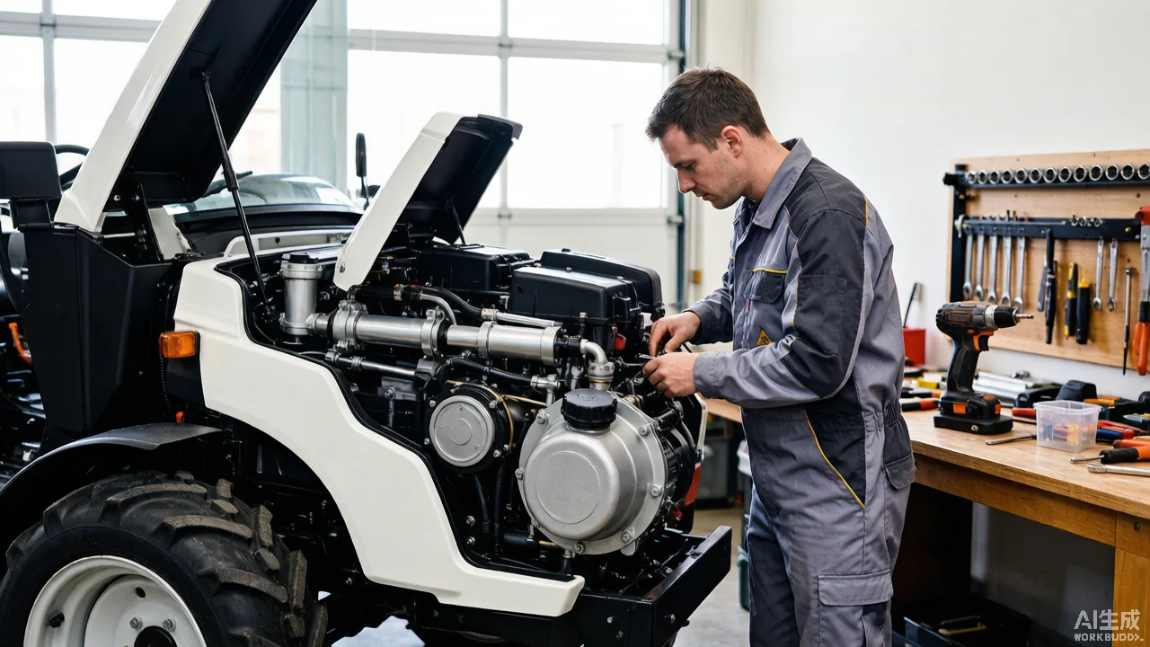 Reparación de tractores